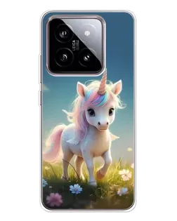Чехол для Xiaomi 15 с картинкой «Единорог на поляне» Чехол для Xiaomi 15 с картинкой «Единорог на поляне»