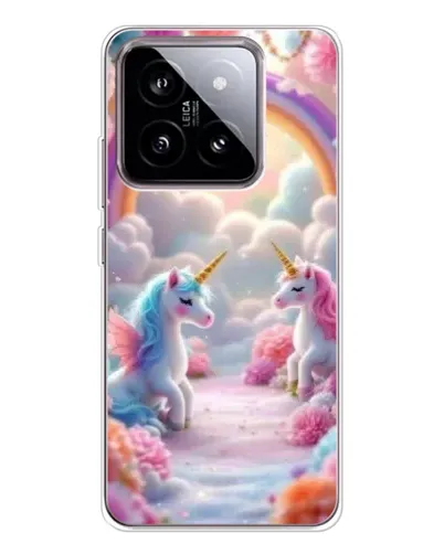 Чехол для Xiaomi 15 с картинкой «Радуга и единороги» Чехол для Xiaomi 15 с картинкой «Радуга и единороги»