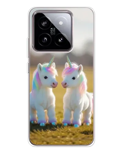 Чехол для Xiaomi 15 с картинкой «Пара единорогов» Чехол для Xiaomi 15 с картинкой «Пара единорогов»