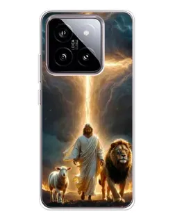 Чохол для Xiaomi 15 з картинкою «Лев Юди та Світло»
