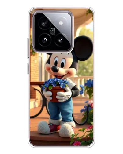 Чехол для Xiaomi 15 с картинкой «Микки садовод»