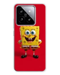 Чехол для Xiaomi 15 с картинкой «Спанч Боб на красном» Чехол для Xiaomi 15 с картинкой «Спанч Боб на красном»