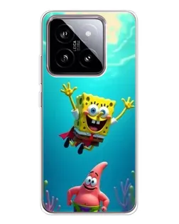 Чехол для Xiaomi 15 с картинкой «Спанч Боб под водой» Чехол для Xiaomi 15 с картинкой «Спанч Боб под водой»
