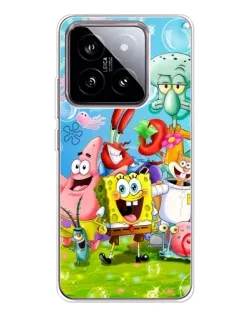 Чехол для Xiaomi 15 с картинкой «Губка Боб и друзья» Чехол для Xiaomi 15 с картинкой «Губка Боб и друзья»