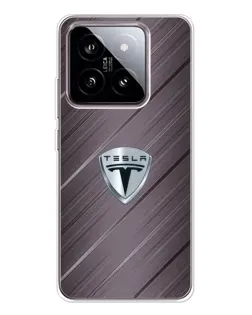 Чохол для Xiaomi 15 з картинкою «Металева текстура Tesla» Чохол для Xiaomi 15 з картинкою «Металева текстура Tesla»