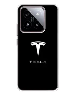 Чохол для Xiaomi 15 з картинкою «Tesla White Logo» Чохол для Xiaomi 15 з картинкою «Tesla White Logo»