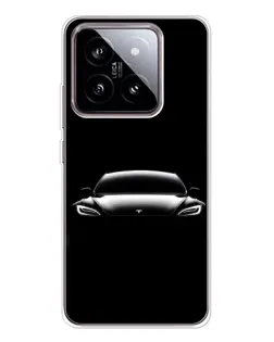 Чохол для Xiaomi 15 з картинкою «Фари Tesla Night» Чохол для Xiaomi 15 з картинкою «Фари Tesla Night»