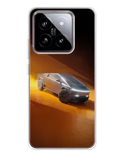 Чохол для Xiaomi 15 з картинкою «Cybertruck у пустелі» Чохол для Xiaomi 15 з картинкою «Cybertruck у пустелі»
