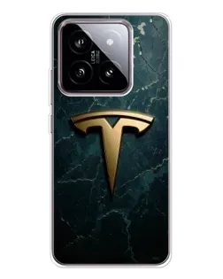 Чохол для Xiaomi 15 з картинкою «Мармурова Tesla Gold» Чохол для Xiaomi 15 з картинкою «Мармурова Tesla Gold»