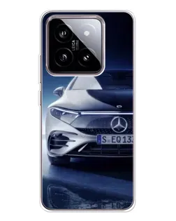 Чехол для Xiaomi 15 с картинкой «Mercedes EQ — будущее»
