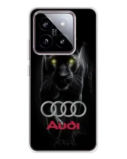 Чохол для Xiaomi 15 з картинкою «Пантера та Audi» Чохол для Xiaomi 15 з картинкою «Пантера та Audi»