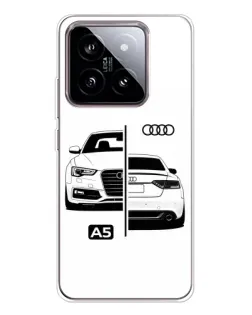 Чохол для Xiaomi 15 з картинкою «Audi — контрастний дизайн» Чохол для Xiaomi 15 з картинкою «Audi — контрастний дизайн»