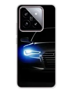 Чохол для Xiaomi 15 з картинкою «Неоновий погляд Audi» Чохол для Xiaomi 15 з картинкою «Неоновий погляд Audi»