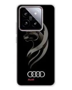 Чохол для Xiaomi 15 з картинкою «Графіка — пантера та Audi» Чохол для Xiaomi 15 з картинкою «Графіка — пантера та Audi»
