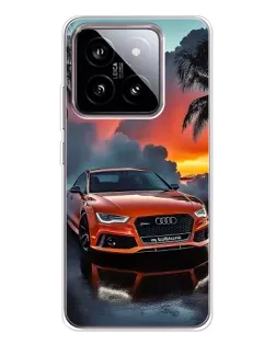 Чохол для Xiaomi 15 з картинкою «Audi — захід сонця» Чохол для Xiaomi 15 з картинкою «Audi — захід сонця»