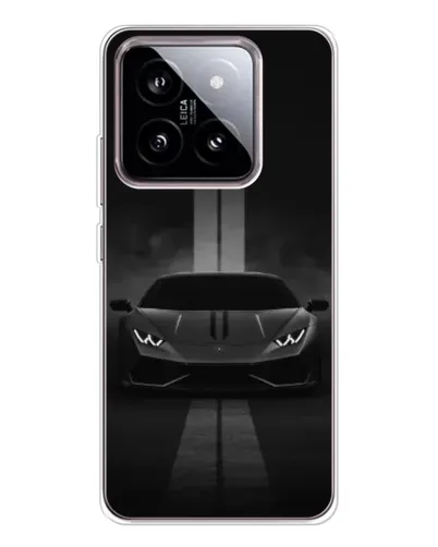 Чохол для Xiaomi 15 з картинкою «Lamborghini симетрія доріг»