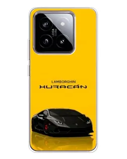 Чохол для Xiaomi 15 з картинкою «Lamborghini Huracan чорний»