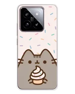 Чехол для Xiaomi 15 с картинкой «Пушин с кексом» Чехол для Xiaomi 15 с картинкой «Пушин с кексом»