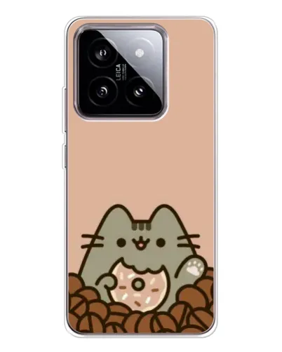 Чехол для Xiaomi 15 с картинкой «Кофейный Пушин»