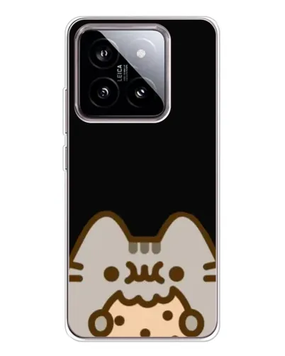 Чехол для Xiaomi 15 с картинкой «Пушин на черном»