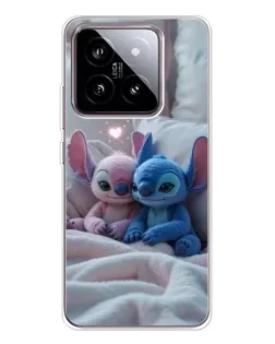 Чохол для Xiaomi 15 з картинкою «Плюшеві Стіч Ангел»