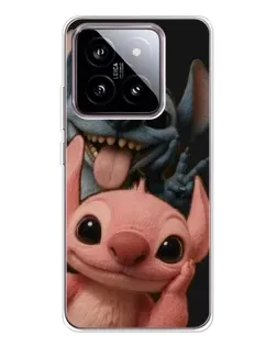 Чохол для Xiaomi 15 з картинкою «Стіч та Ангел»