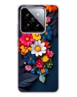 Чохол для Xiaomi 15 з картинкою «Квіткова феєрія»