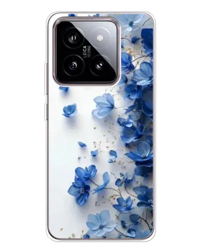 Чохол для Xiaomi 15 з картинкою «Блакитний квітковий каскад» Чохол для Xiaomi 15 з картинкою «Блакитний квітковий каскад»