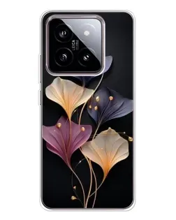 Чохол для Xiaomi 15 з картинкою «Лілові квіти грації»