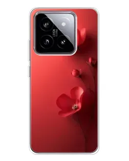 Чохол для Xiaomi 15 з картинкою «Макові суцвіття»