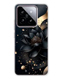 Чохол для Xiaomi 15 з картинкою «Чорний лотос»