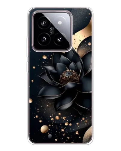 Чохол для Xiaomi 15 з картинкою «Чорний лотос» Чохол для Xiaomi 15 з картинкою «Чорний лотос»