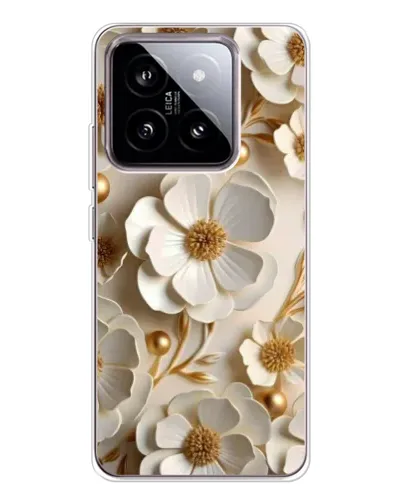 Чохол для Xiaomi 15 з картинкою «Білі паперові квіти» Чохол для Xiaomi 15 з картинкою «Білі паперові квіти»
