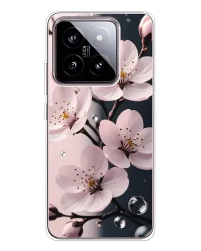 Чохол для Xiaomi 15 з картинкою «Ніжня сакура та краплі» Чохол для Xiaomi 15 з картинкою «Ніжня сакура та краплі»