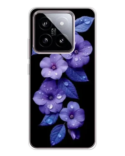 Чохол для Xiaomi 15 з картинкою «Фіолетові квіти з росою» Чохол для Xiaomi 15 з картинкою «Фіолетові квіти з росою»