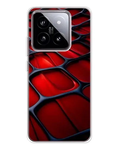 Чохол для Xiaomi 15 з картинкою «Червона глянцева сітка» Чохол для Xiaomi 15 з картинкою «Червона глянцева сітка»