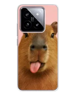 Чохол для Xiaomi 15 з картинкою «Капібара з язиком» Чохол для Xiaomi 15 з картинкою «Капібара з язиком»