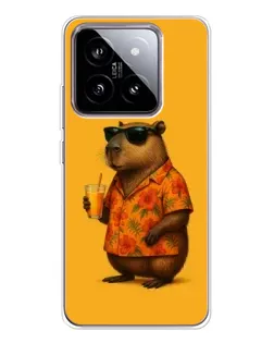 Чохол для Xiaomi 15 з картинкою «Капібара на відпочинку» Чохол для Xiaomi 15 з картинкою «Капібара на відпочинку»