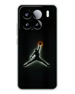 Чехол для Xiaomi 15S Pro с картинкой «Jordan Gradient Logo»