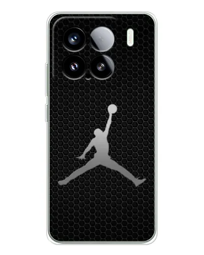 Чехол для Xiaomi 15S Pro с картинкой «Jordan Dark Carbon»