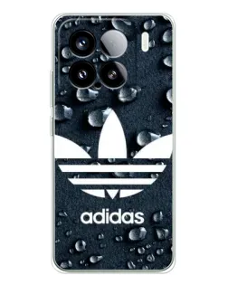 Чехол для Xiaomi 15S Pro с картинкой «Adidas Trefoil Blue»