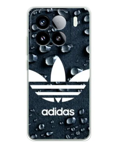 Чехол для Xiaomi 15S Pro с картинкой «Adidas Trefoil Blue»