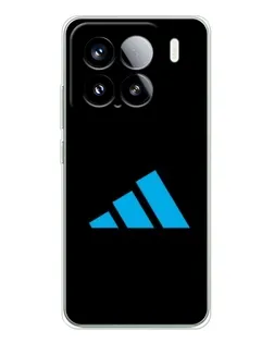 Чехол для Xiaomi 15S Pro с картинкой «Adidas Cyan Logo»