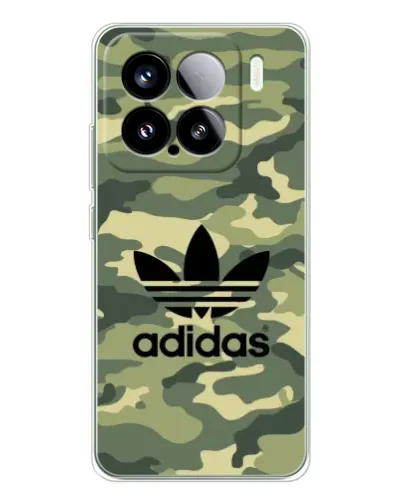 Чехол для Xiaomi 15S Pro с картинкой «Милитари стиль Adidas»