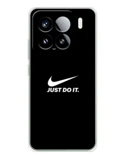 Чехол для Xiaomi 15S Pro с картинкой «Минимализм от Nike» Чехол для Xiaomi 15S Pro с картинкой «Минимализм от Nike»