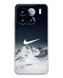 Чехол для Xiaomi 15S Pro с картинкой «Nike — зимние горы» Чехол для Xiaomi 15S Pro с картинкой «Nike — зимние горы»