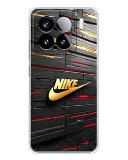 Чехол для Xiaomi 15S Pro с картинкой «Золотой Nike на металле» Чехол для Xiaomi 15S Pro с картинкой «Золотой Nike на металле»