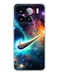 Чехол для Xiaomi 15S Pro с картинкой «Космический Nike Swoosh» Чехол для Xiaomi 15S Pro с картинкой «Космический Nike Swoosh»