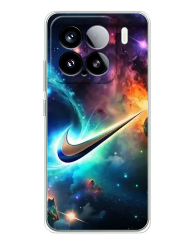 Чехол для Xiaomi 15S Pro с картинкой «Космический Nike Swoosh» Чехол для Xiaomi 15S Pro с картинкой «Космический Nike Swoosh»