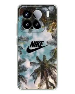 Чехол для Xiaomi 15S Pro с картинкой «Тропический принт Nike» Чехол для Xiaomi 15S Pro с картинкой «Тропический принт Nike»